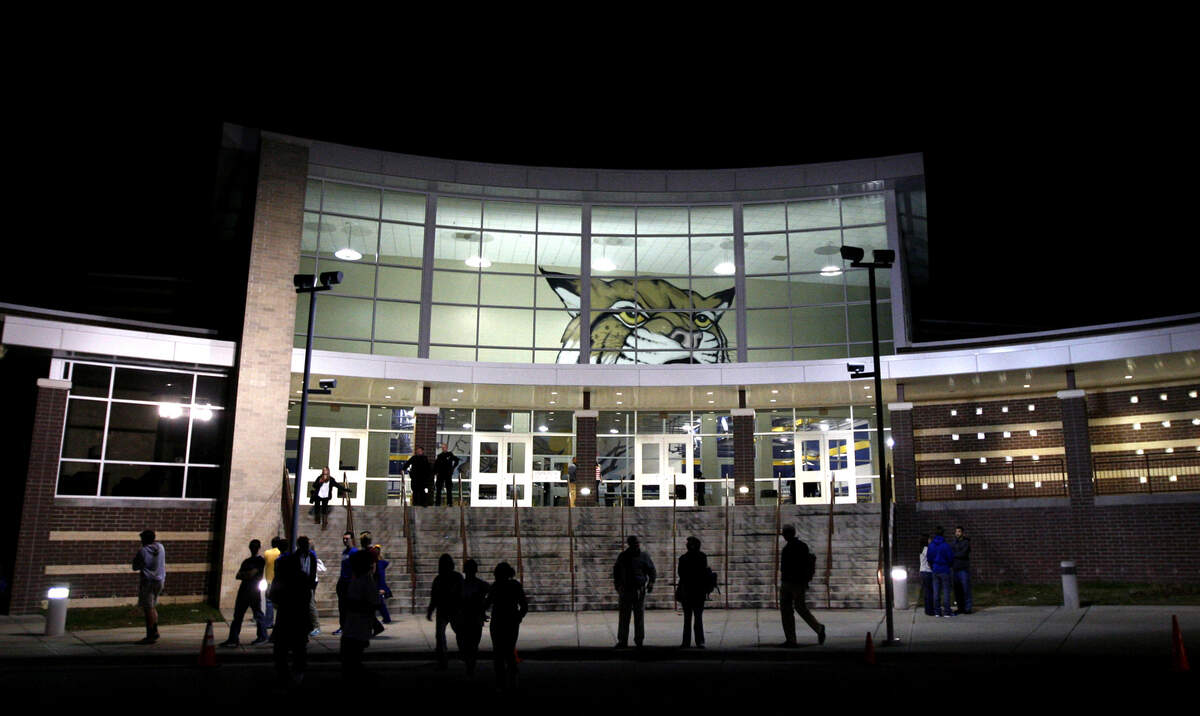 A student was hospitalized following an incident with another student at Lexington High School, shown in this file photo.