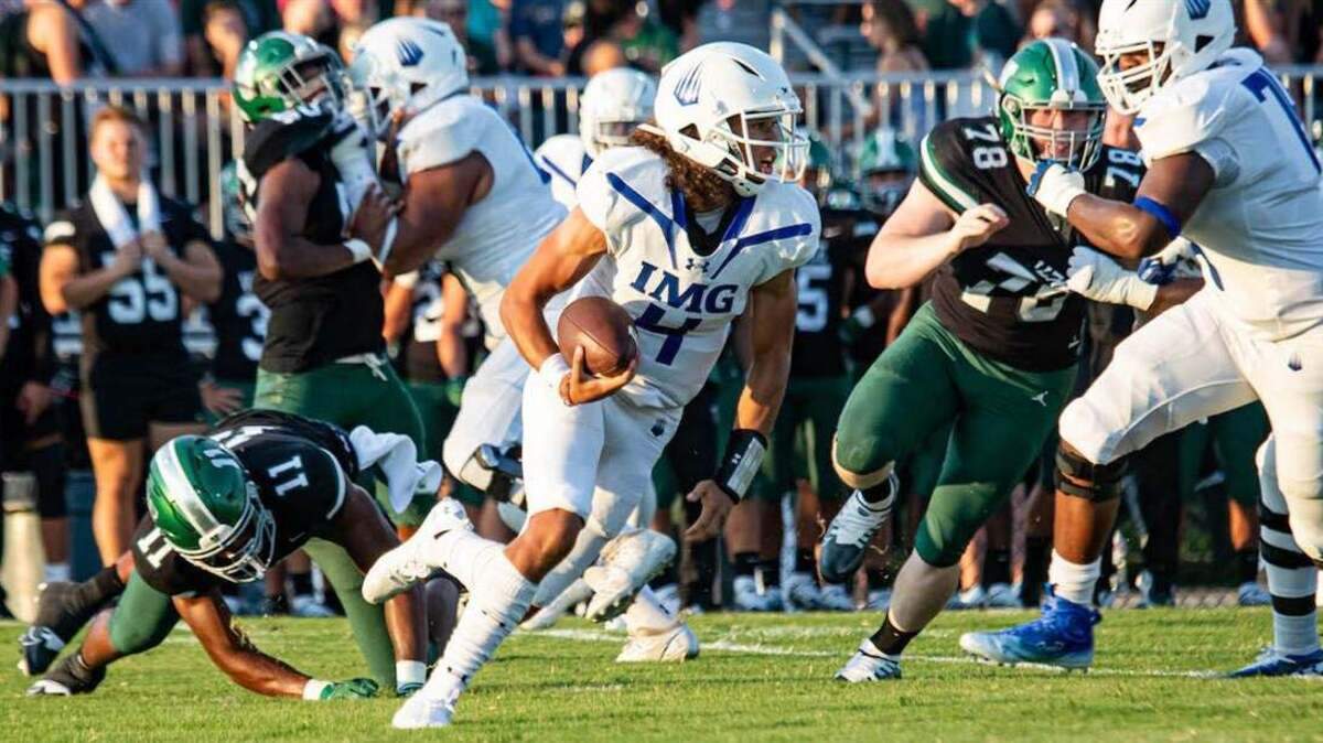 Former Chapin and current IMG Academy QB Jayden Bradford committed to Liberty.