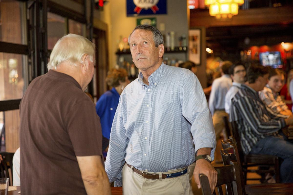 Then-U.S. Rep. Mark Sanford, R-S.C., watched as results came in for his June 12, 2018 primary election, where he would ultimately lose to State Rep. Katie Arrington. (Hunter McRae/The New York Times)