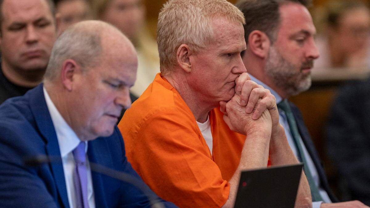 Alex Murdaugh listens as Judge Jean Toal delivers her verdict after a judicial hearing at The Richland County Judicial Center in Columbia, S.C. on Monday, Jan. 29, 2024. Toal denied Murdaugh a new trial. Tracy Glantz, The State/Pool