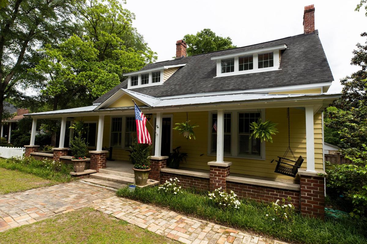 The Landrum Stork house is the oldest house in Forest Acres. Bricks from the Stork family’s factory are used in the home’s construction.