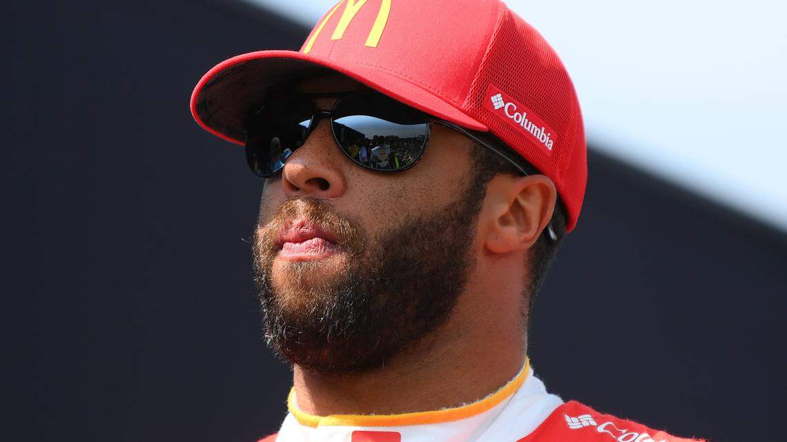 Bubba Wallace finished seventh in the Cook Out Southern 500 at Darlington Raceway on Sept. 3, 2023.