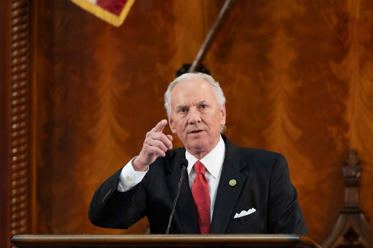 S.C. Gov. Henry McMaster delivers the State of the State address in the S.C. House Chamber on Wednesday, Jan. 24, 2024