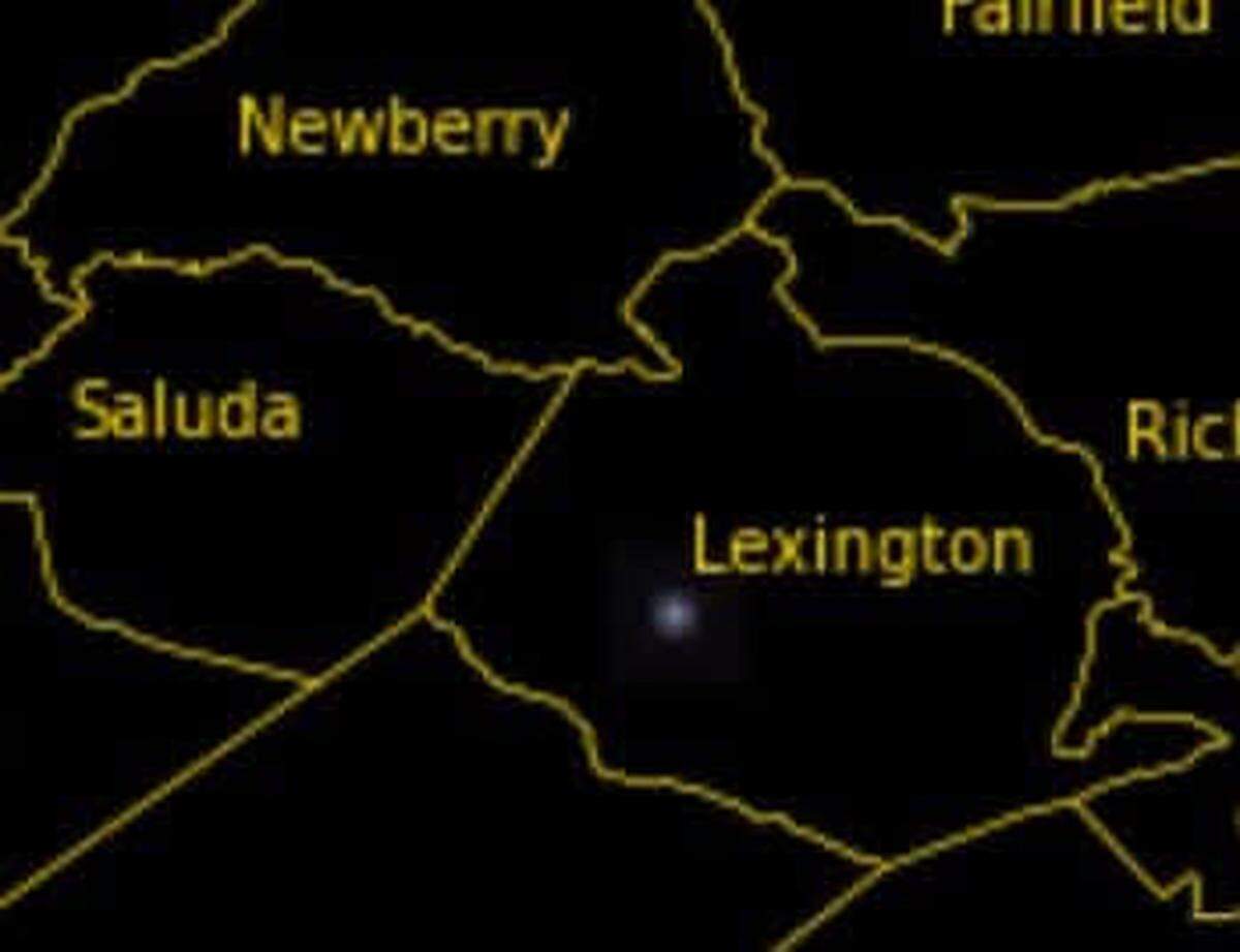 A flash registered via satellite indicates that meteor activity in rural Lexington County caused a sonic boom in Columbia, May 28, 2026, according to data supplied by a veteran meteor tracker.