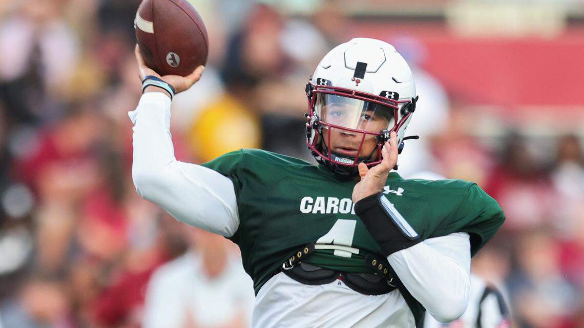 ‘Sky is the limit.’ New Gamecock QB Robby Ashford shares outlook after spring practice