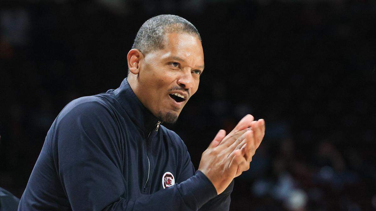 South Carolina men’s basketball head coach Lamont Paris 