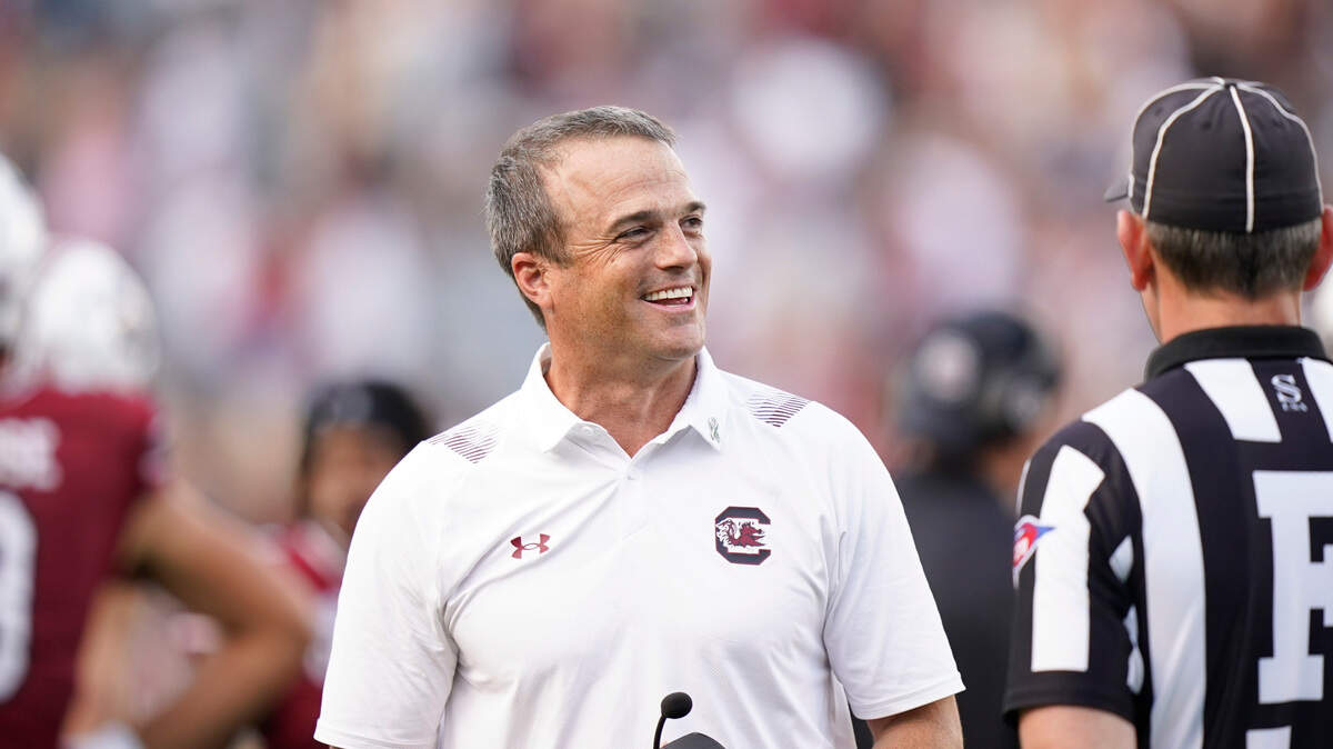 South Carolina head coach Shane Beamer