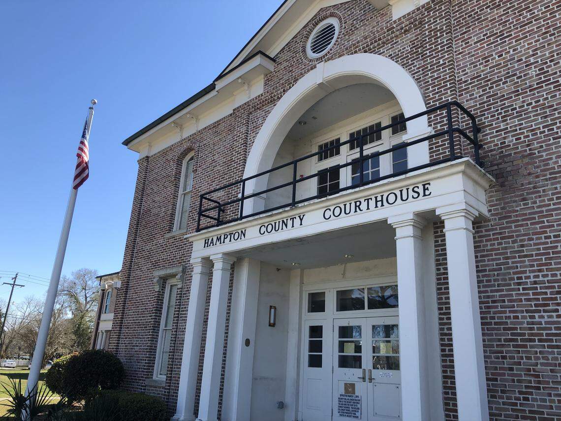 Hampton County Courthouse.