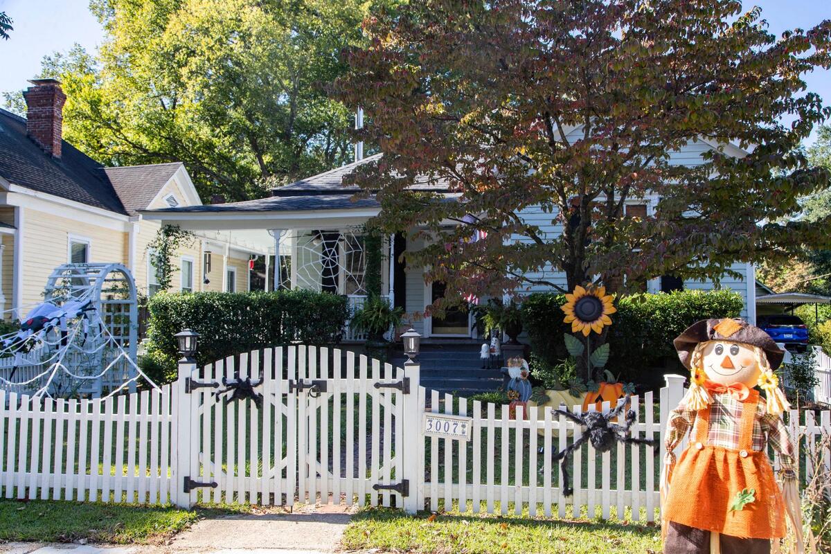 Readers of The State newspaper told us which lawns they think are the best around Columbia, South Carolina. This lawn in the north Columbia neighborhood was photographed on Friday, October 7, 2022.