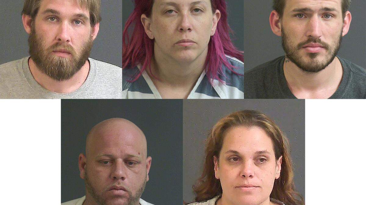 Top, from left: Brian Edwards, Sarah Kelley, Patrick Gregory; bottom, from left: Ralph McClenney, Sarah Giggleman