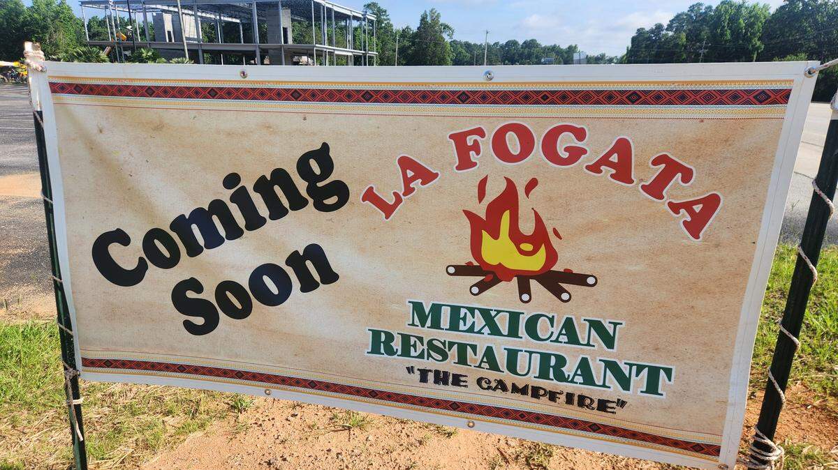 La Fogata is planning a Mexican restaurant at 1605 N. Lake Drive in Lexington near Lake Murray.