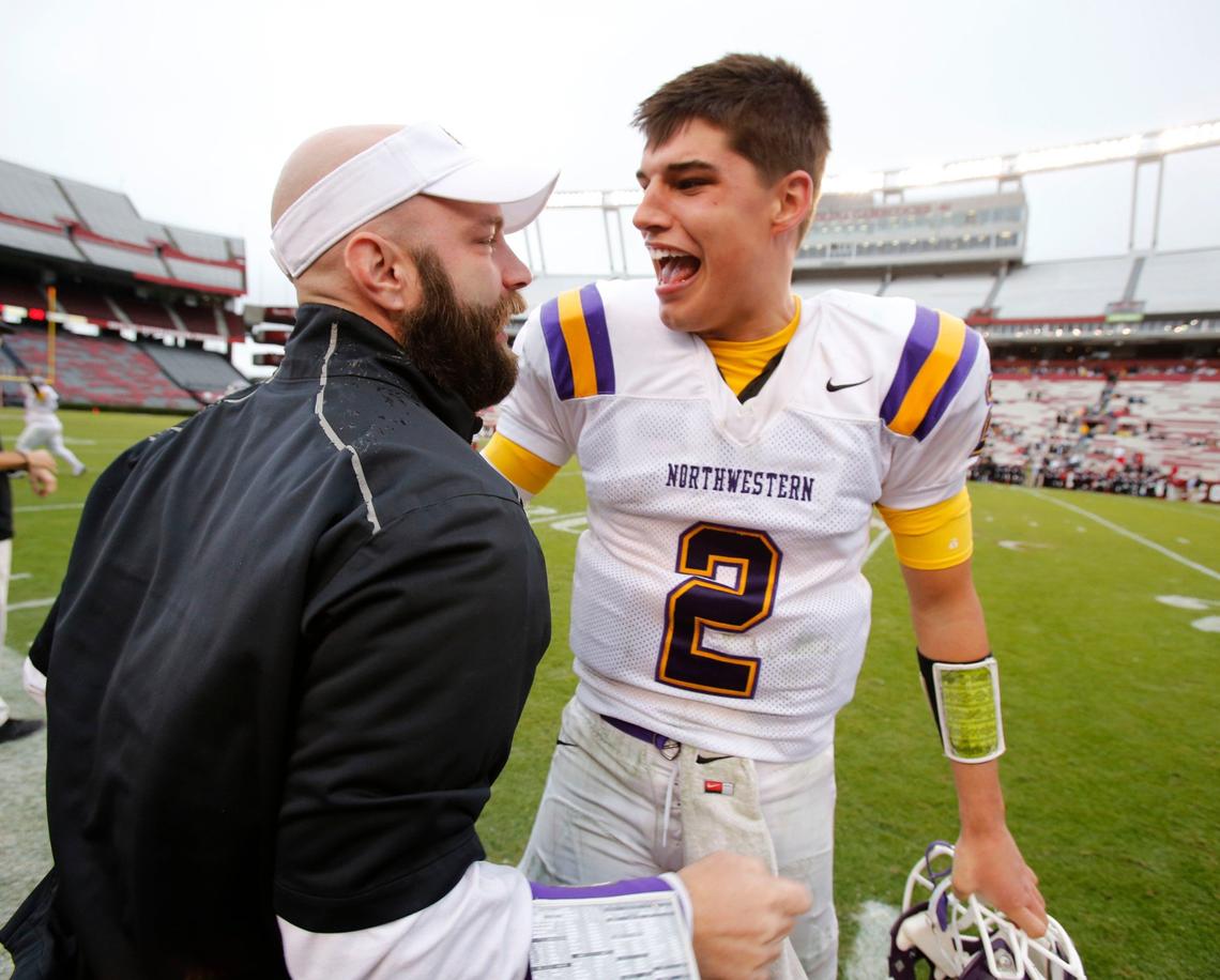 Mason Rudolph threw eight touchdowns and led Northwestern past Stratford in the 2013 state championship game.