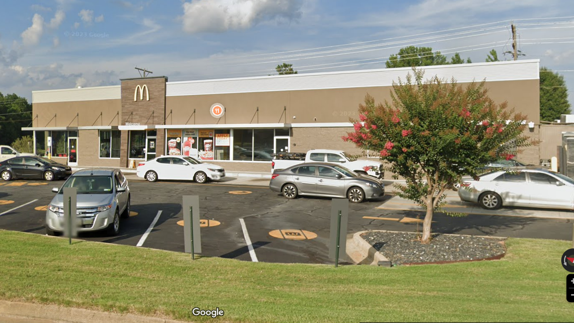 The child was taken Monday, Nov. 13, when an unattended vehicle was left running outside this McDonald’s near Greenville, South Carolina, according to the Greenville County Sheriff’s Office.