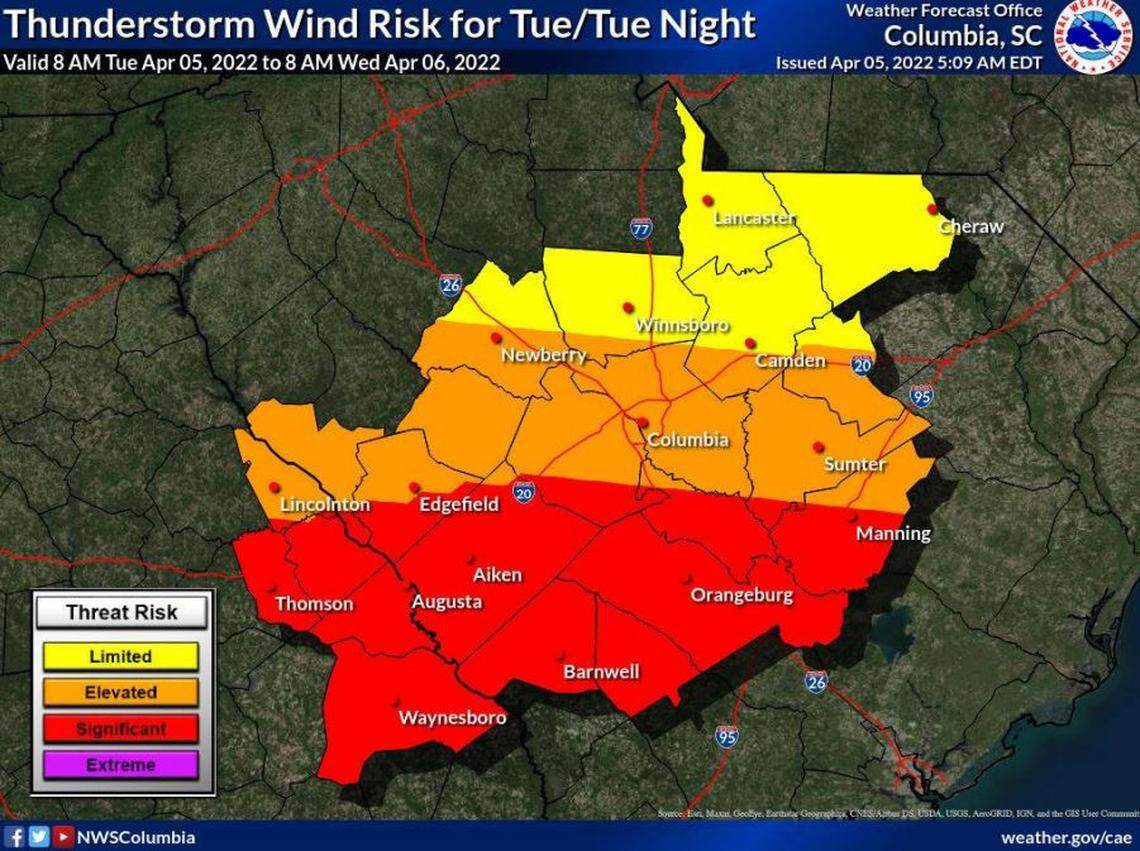 Severe weather is forecast to affect the Midlands.