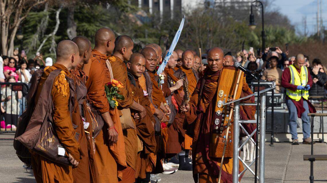 Do they talk? Can you pet the Peace Dog? What to know as monks near Charlotte