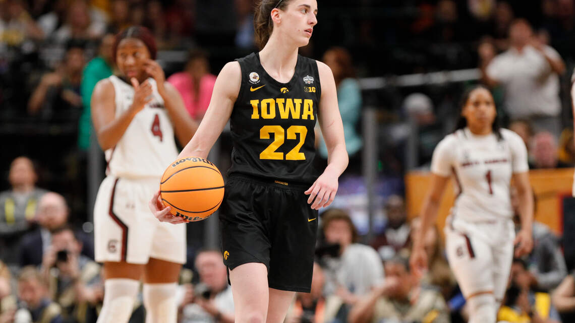 Iowa’s Caitlin Clark with high praise for Aliyah Boston after Final Four game