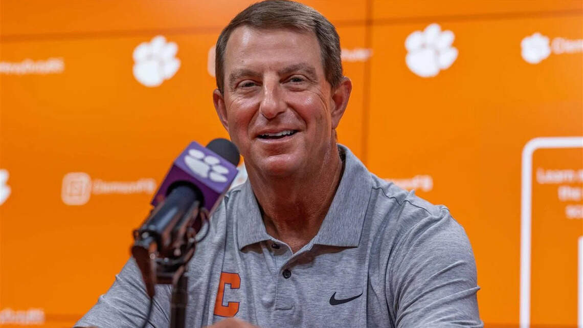 ‘Pressure is mounting’: Dabo rises in national website’s hot seat rankings