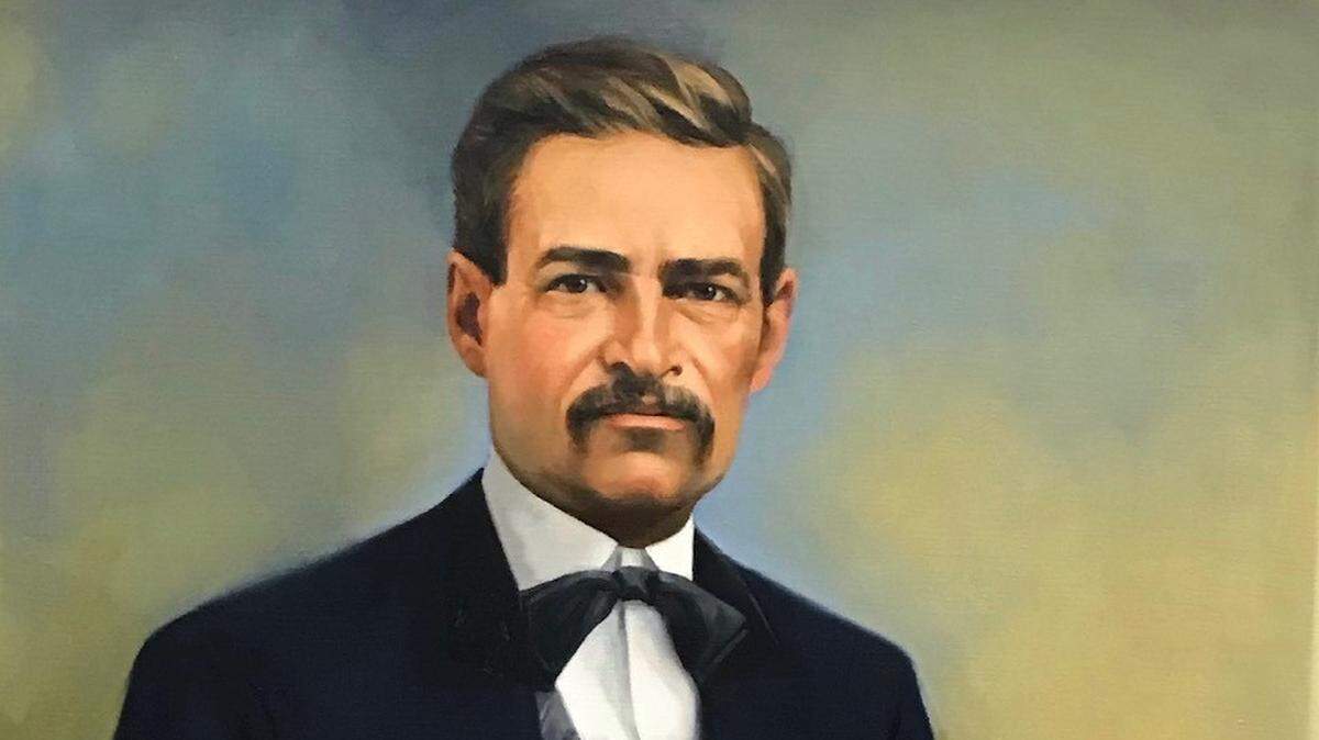 This image shows the portrait of Stephen Swails, which now hangs in the state Senate chambers. This image was attached to the email sent to state lawmakers on Thursday, Oct. 15, 2021.