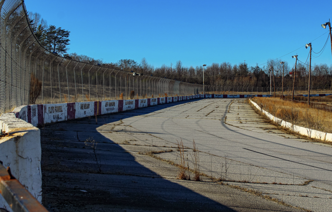 The Greenville Pickens Speedway deteriorates from not being used as supporters continue efforts to save it.