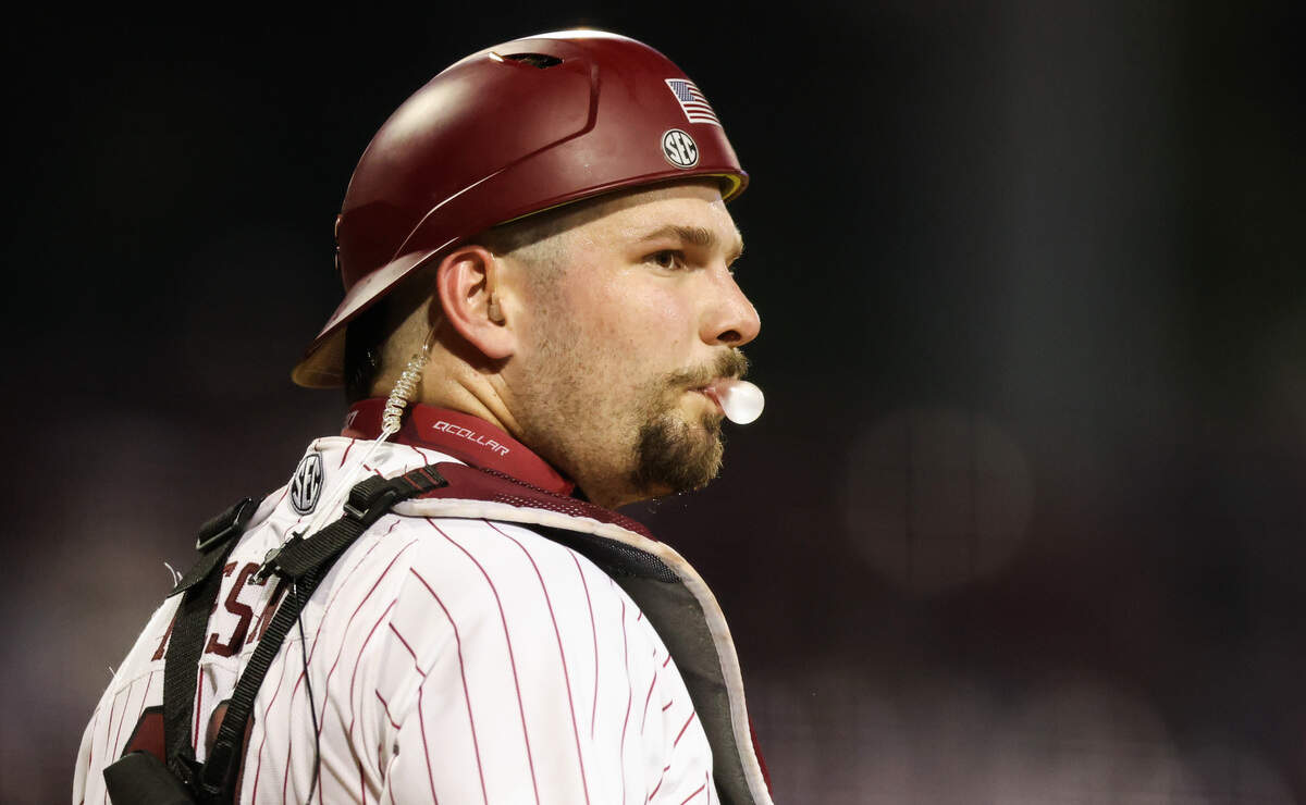 South Carolina catcher Cole Messina