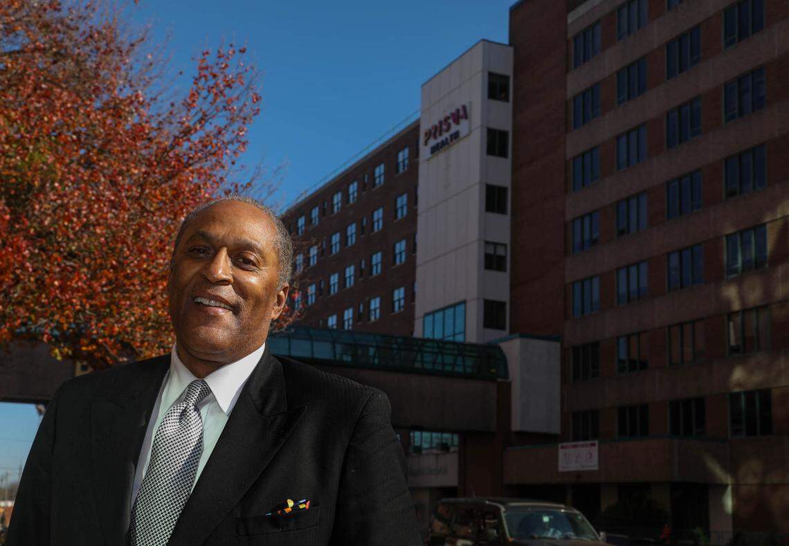 Vince Ford is the vice president for community cervices at Prisma Health. He and his mother lived at Allen Benedict Court.