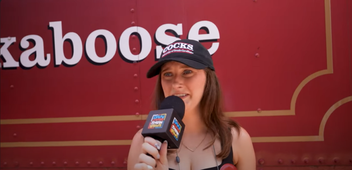 Lucy Rohden with the Dan Le Batard Show described the vibes at the Cockaboose before the Gamecocks played Ole Miss Oct. 5 as “Bad. Not good.” “I liked Clemson better,” she added.