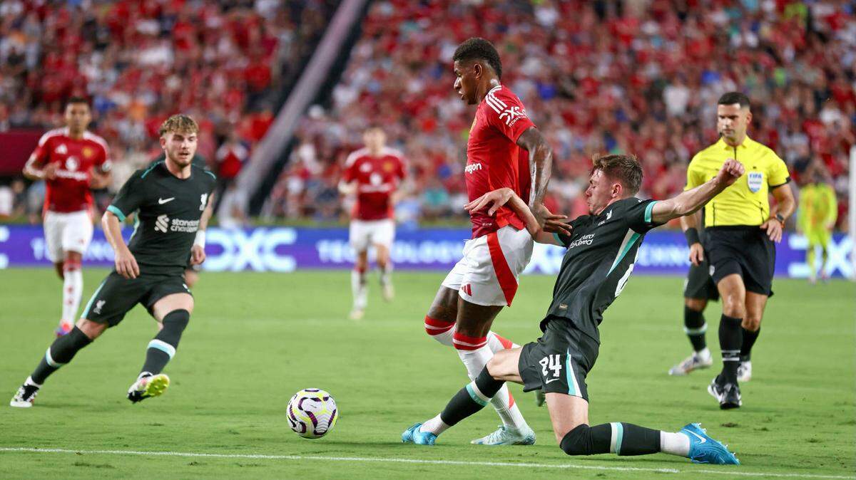 Liverpool (red) takes on Manchester United on Saturday as part of the Rivals in Red Tour at Williams-Brice Stadium.