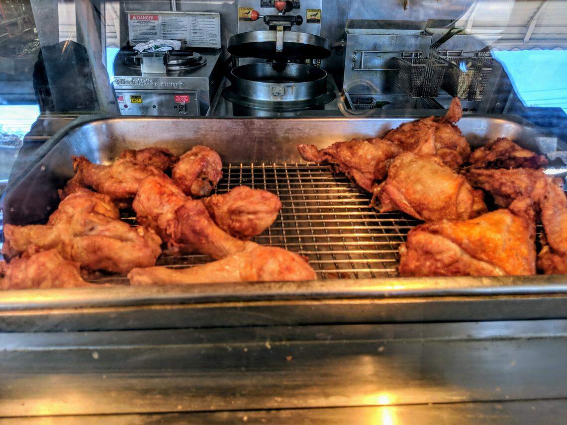 Fried chcken from Rosewood Dairy Bar