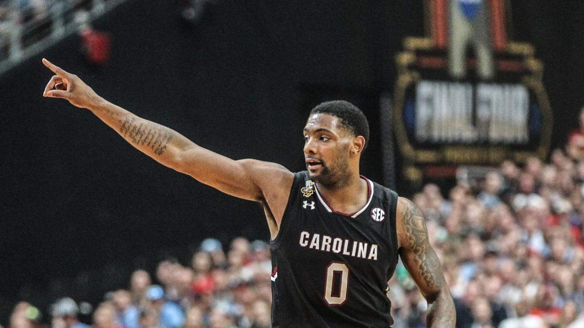 Sindarius Thornwell was the team leader during South Carolina’s run to the 2017 Final Four.