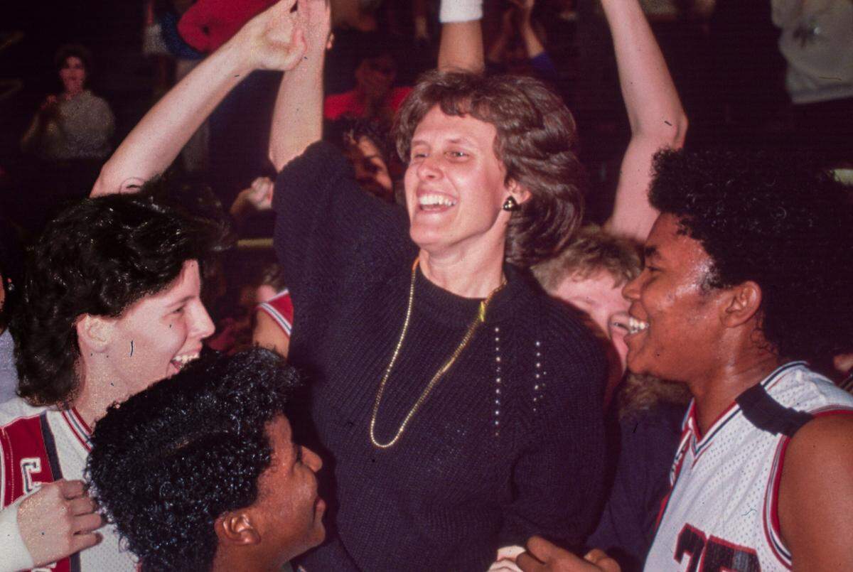Former University of South Carolina women’s basketball coach Nancy Wilson.