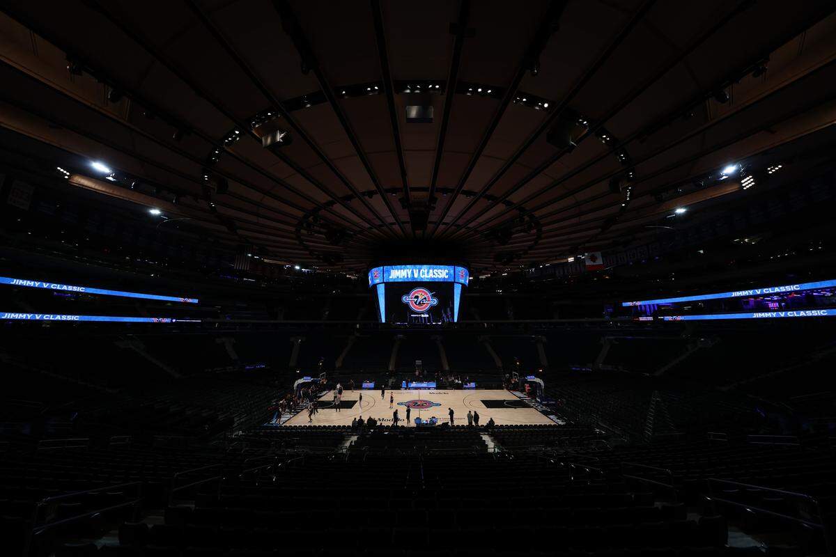 Clemson men’s basketball played No. 10 BYU in the 2025 Jimmy V Classic at Madison Square Garden in New York City on Dec. 9, 2025.