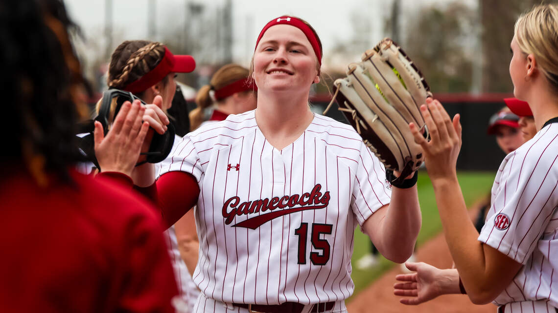 Around the world and to Columbia: USC softball’s new two-way ace makes Gamecock debut