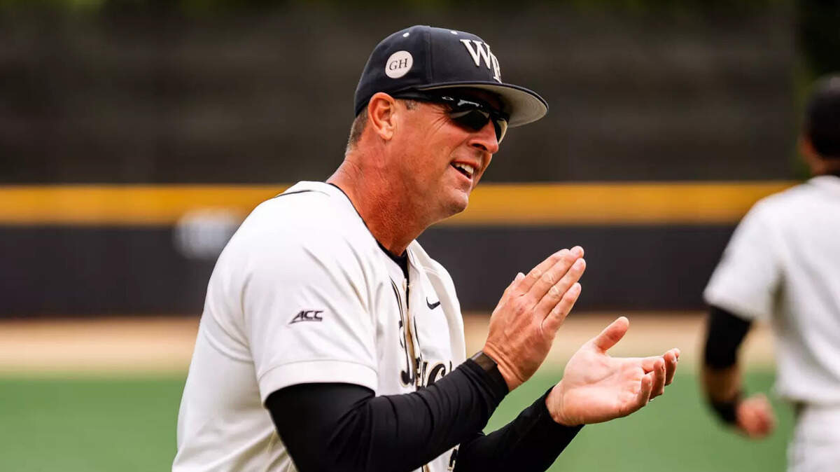 Wake Forest baseball associate head coach Bill Cilento