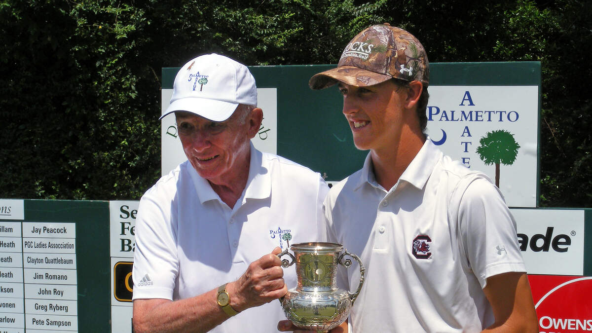 Jamie Wilson, right, won the 44th Palmetto Amateur