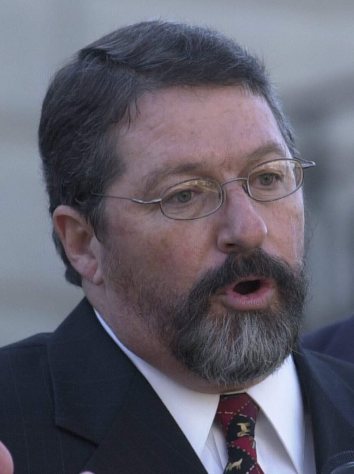 (MONDAY 06 JAN 03 - PHOTO: RICH GLICKSTEIN / THE STATE) -- New Director of DJJ, Judge William R. Byars Jr. was named by Governor-elect Mark Sanford.