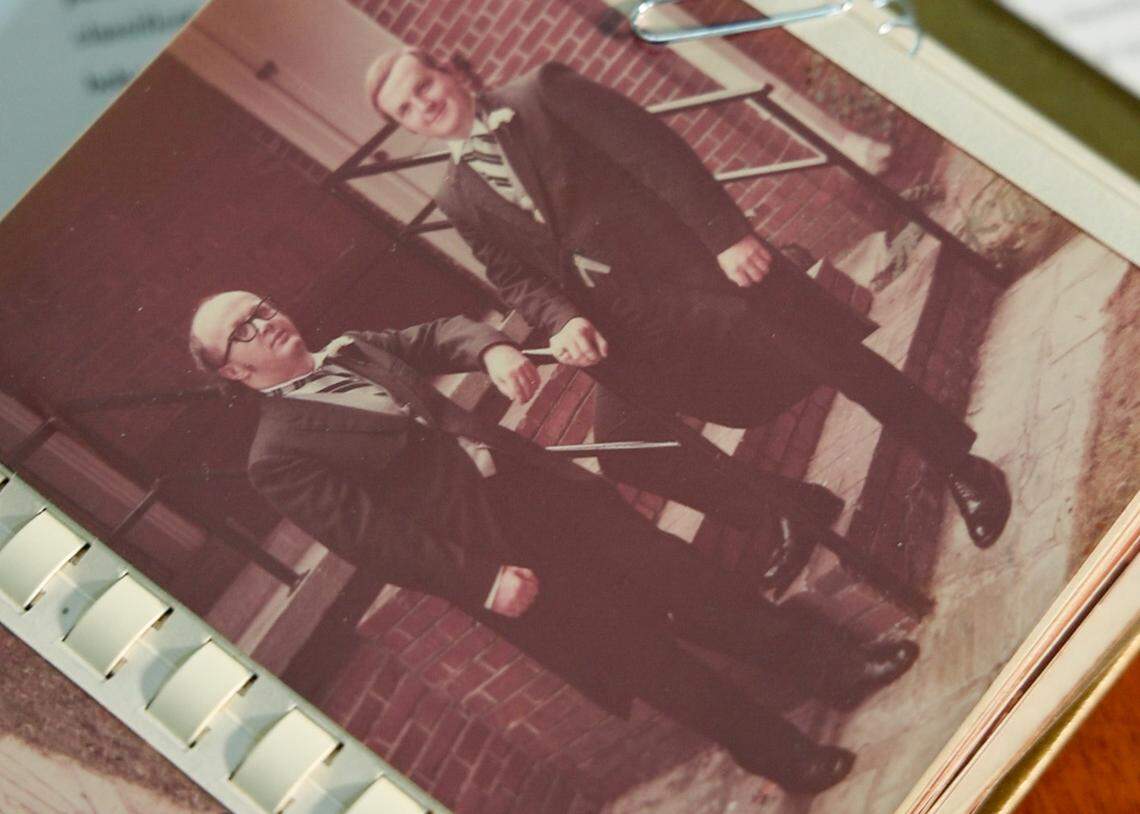 Tom Boulware, left, was the best man at his brother Mack’s wedding 12 years before being killed.