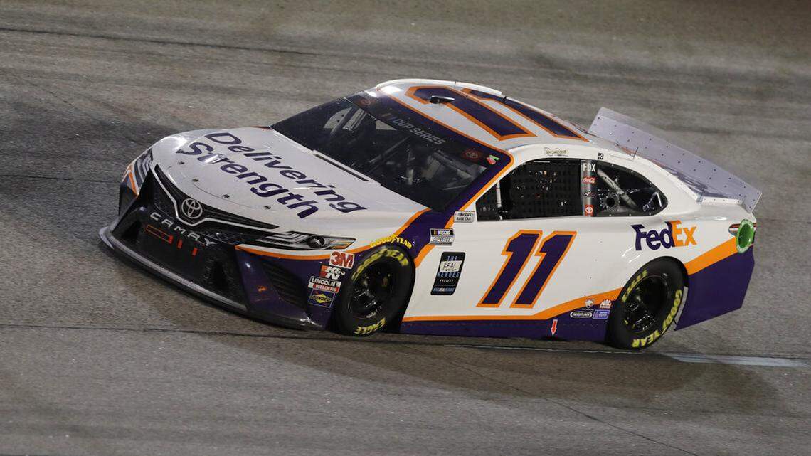 NASCAR at Darlington Toyota 500 race results: Denny Hamlin wins rain-shortened event