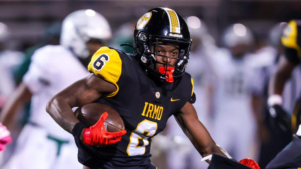 Irmo Yellow Jackets wide receiver Donovan Murph (6)