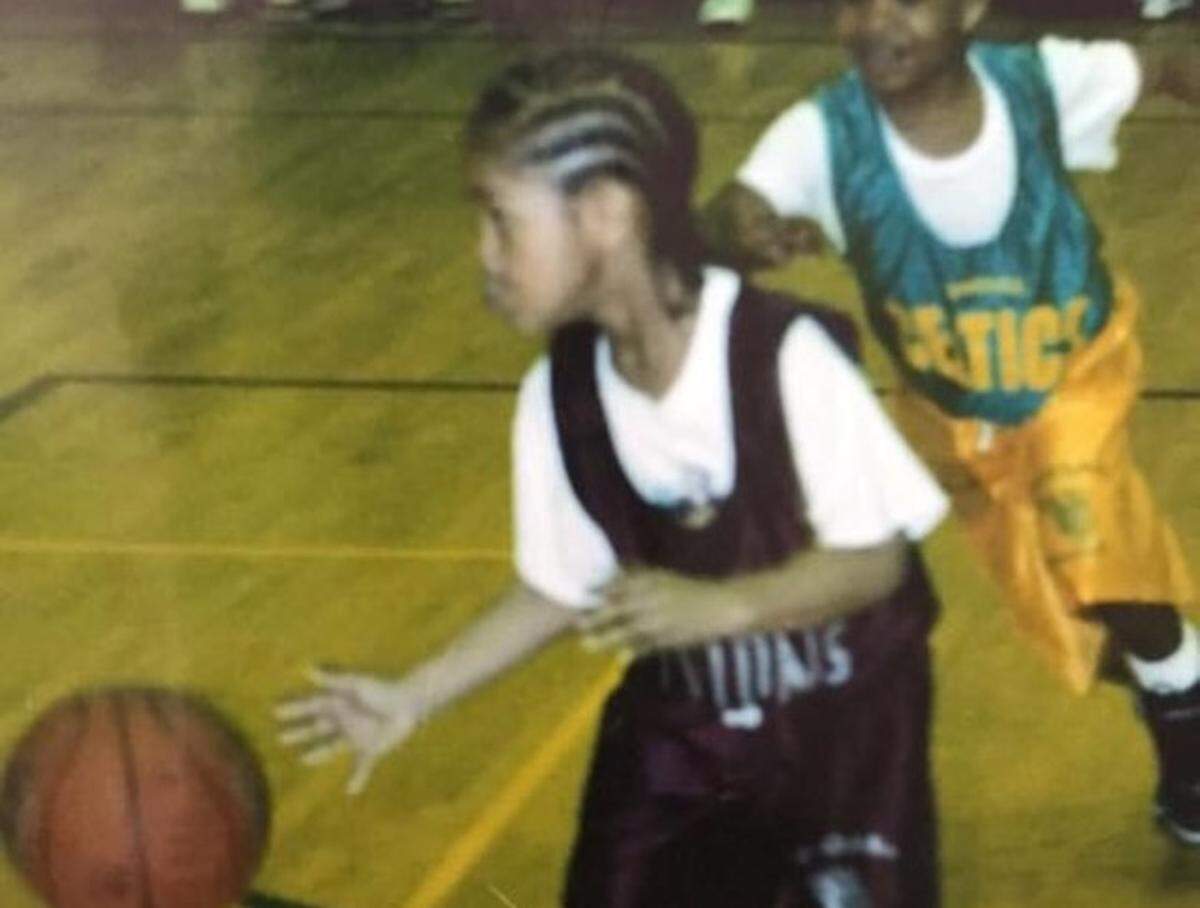 Ta’Lon Cooper began playing basketball at three years old, with his father, Curtis, as his first coach.