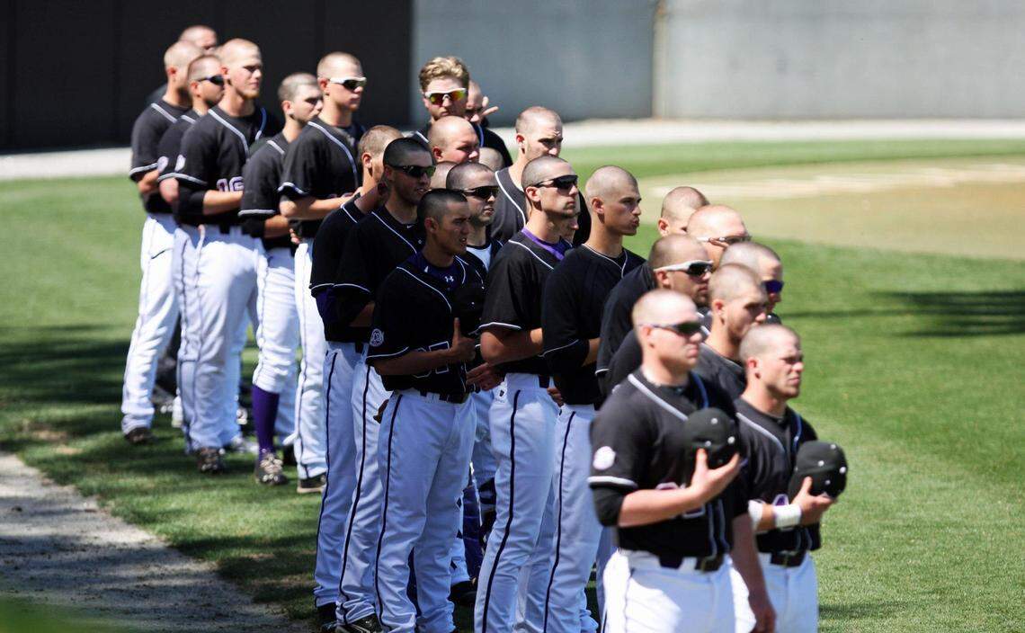 Furman players shaved their heads each season to raise money for the Vs. Cancer foundation.