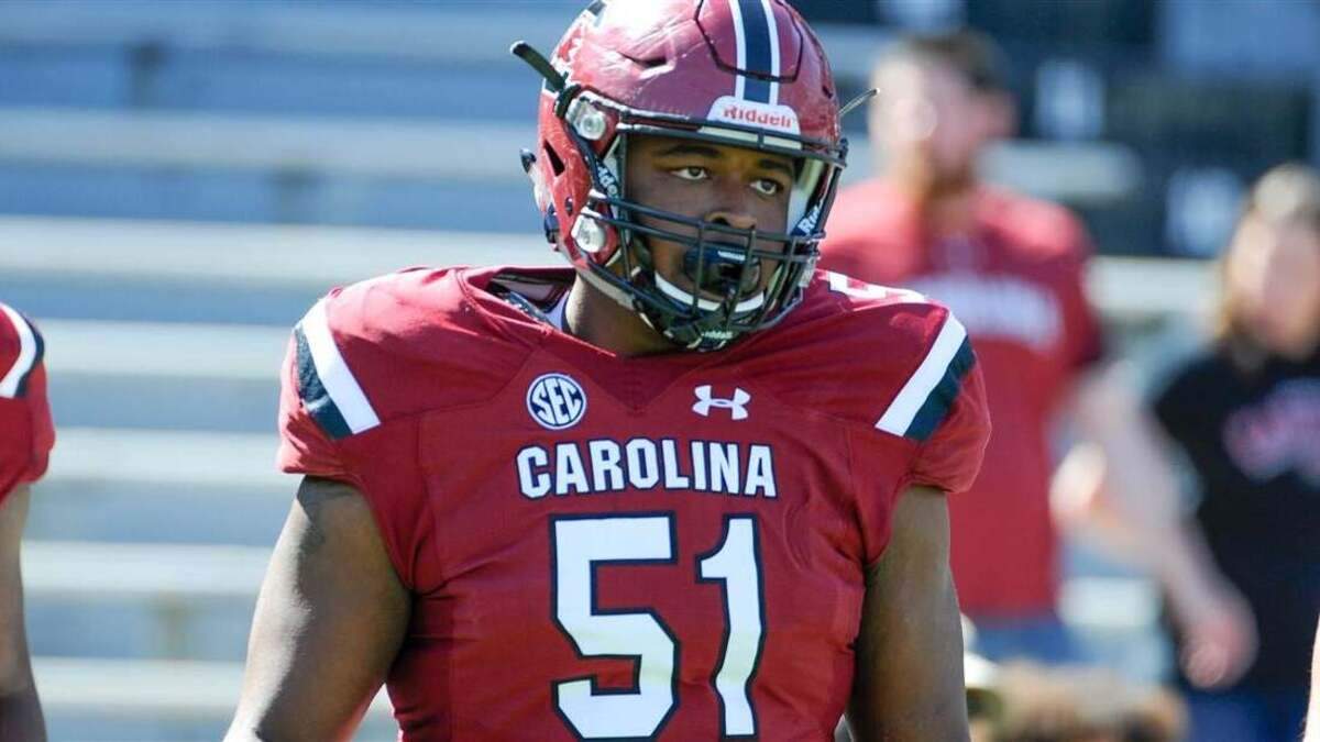 Offensive lineman Maxwell Iyama spent one season with the South Carolina football team before being medically disqualified from playing in 2019. But an honored scholarship and a lot of perseverance has him on the cusp of a big moment.