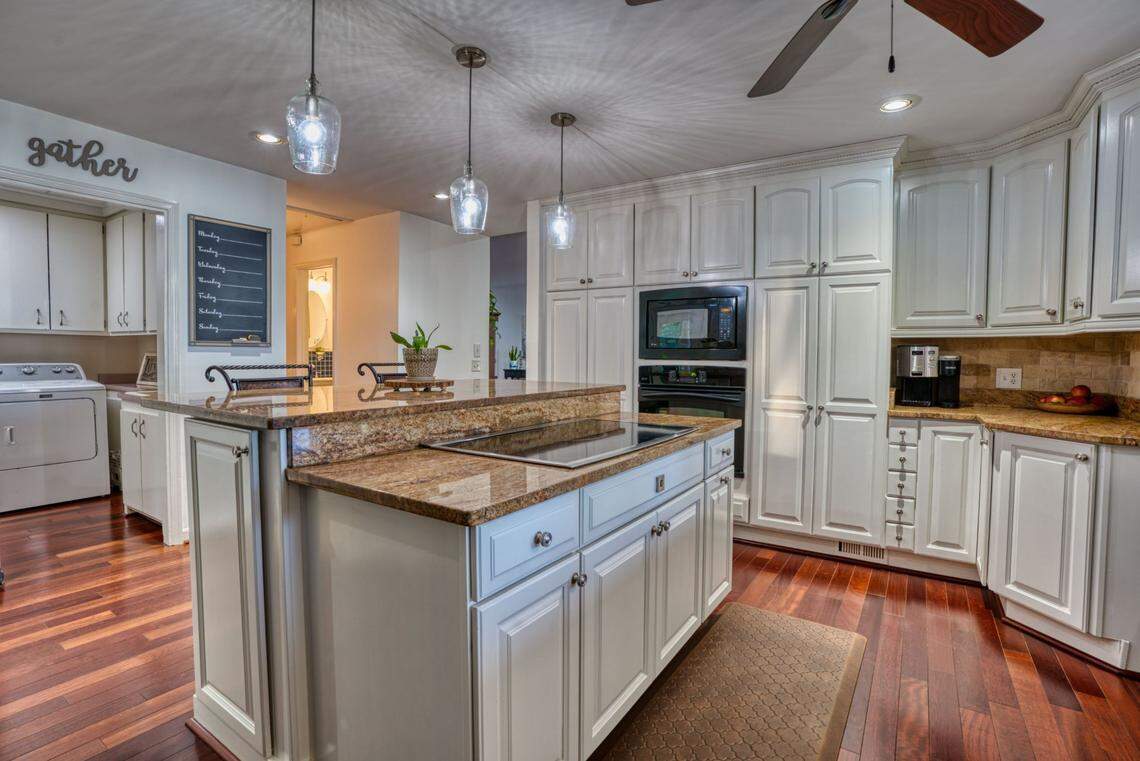 The interior of a home on Lake Murray listed for $3.2 million.