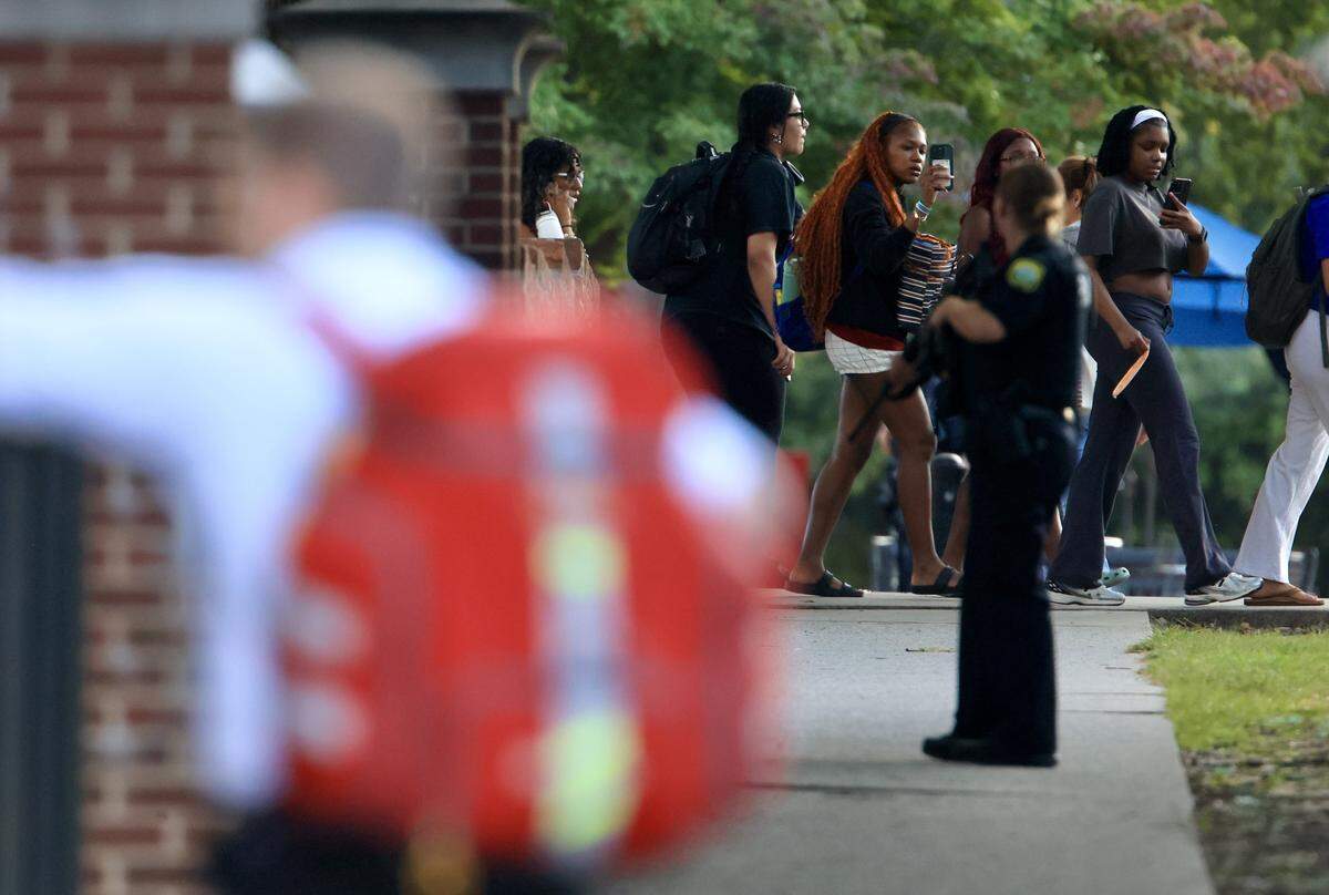 An active shooter was reported Aug. 24, 2025 on the University of South Carolina campus.