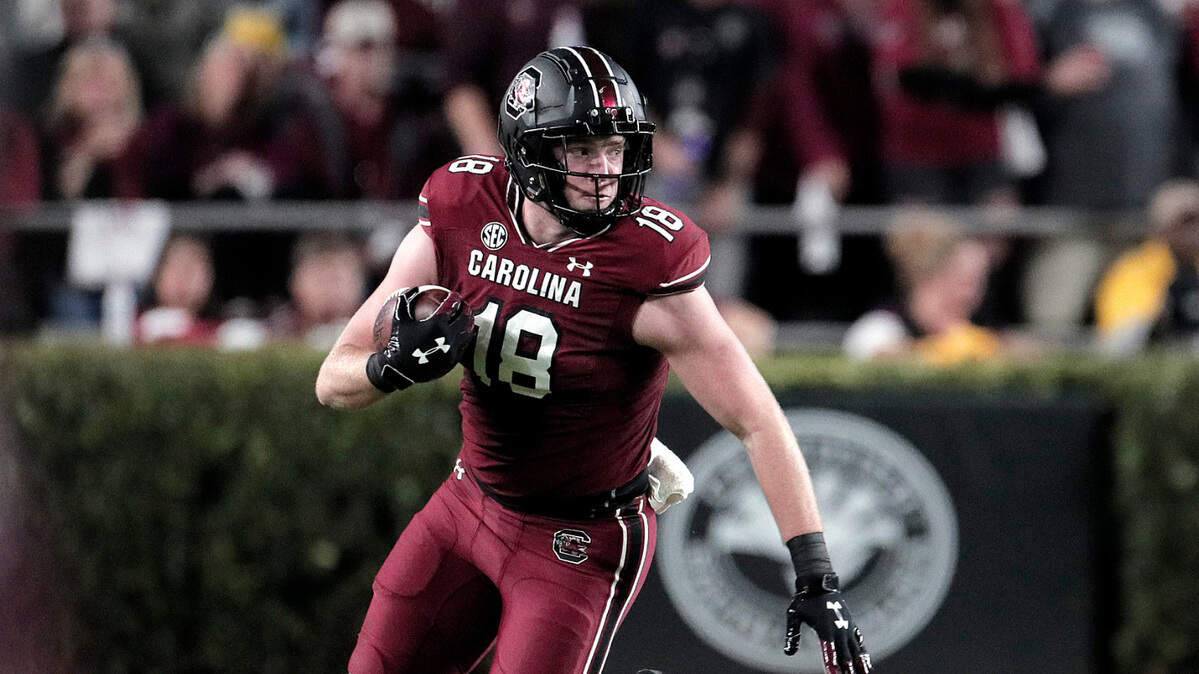 South Carolina’s Austin Stogner during the Gamecocks’ Oct. 22, 2022 game against Texas A&M at Williams-Brice Stadium.