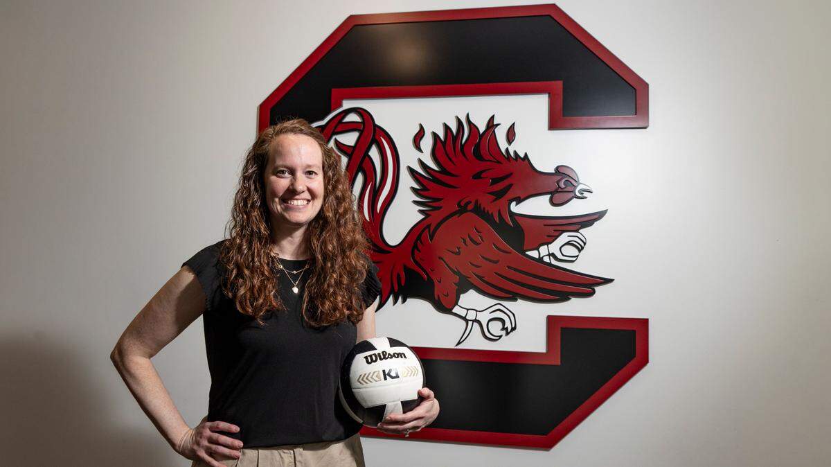 The University of South Carolina has a new head volleyball coach. Sarah Rumely Noble. She was previously the head coach of Appalachian State.