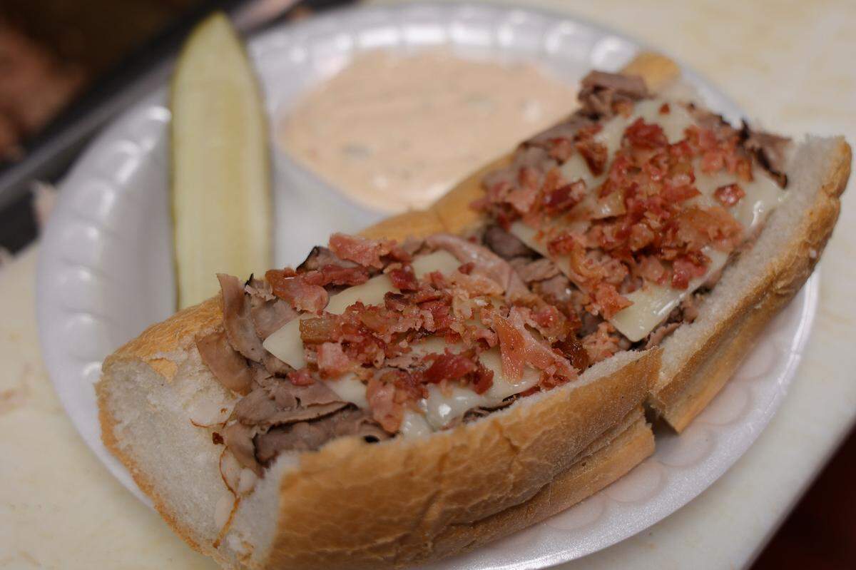 Andy’s Special from Andy’s Deli is a variation of a sandwich found at many restaurants in Columbia. The sandwich features turkey, roast beef, Swiss cheese and bacon bits.