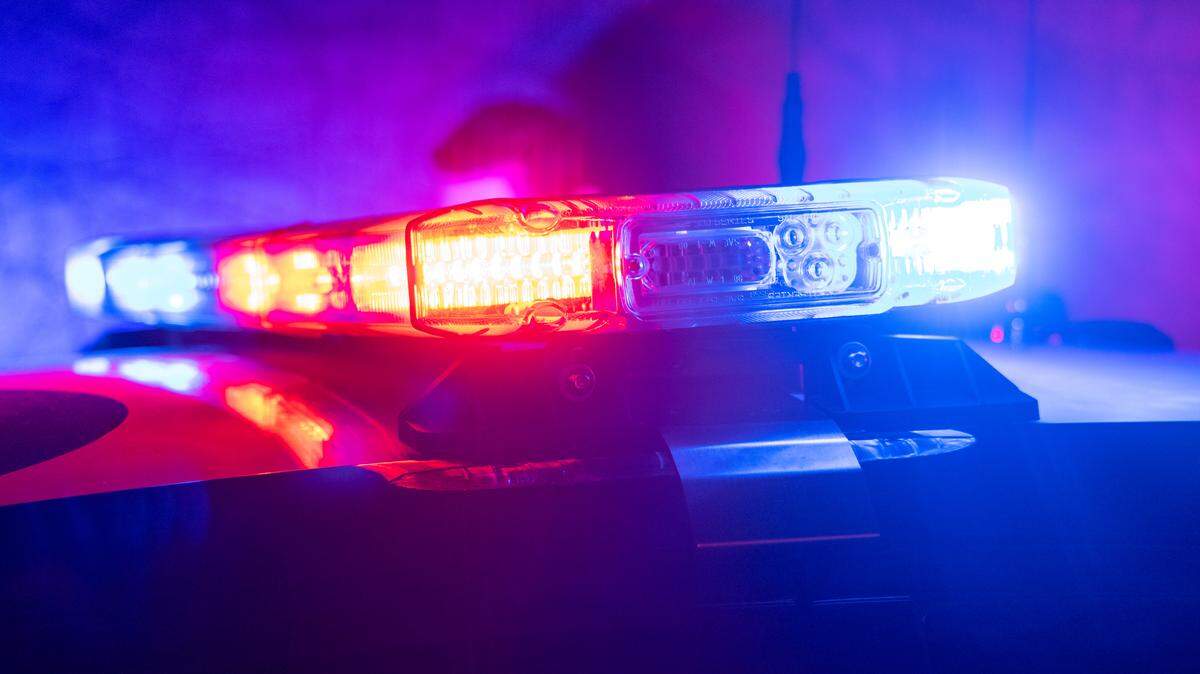File photo of police lights