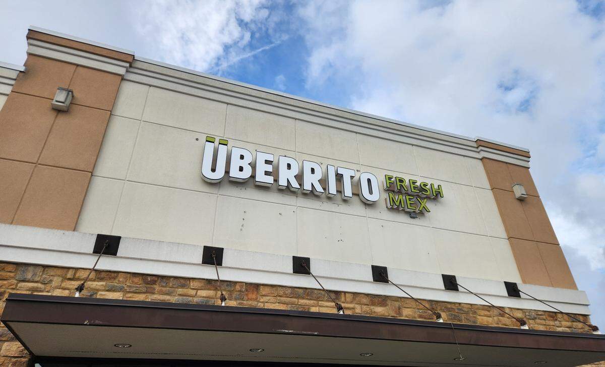 Uberrito on Park Terrace Drive in Columbia, SC.
