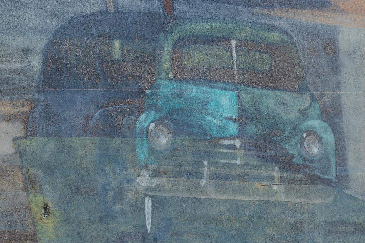 “Five Points in 1948,” a mural by Columbia artist Blue Sky, on Thursday, April 3, 2025.