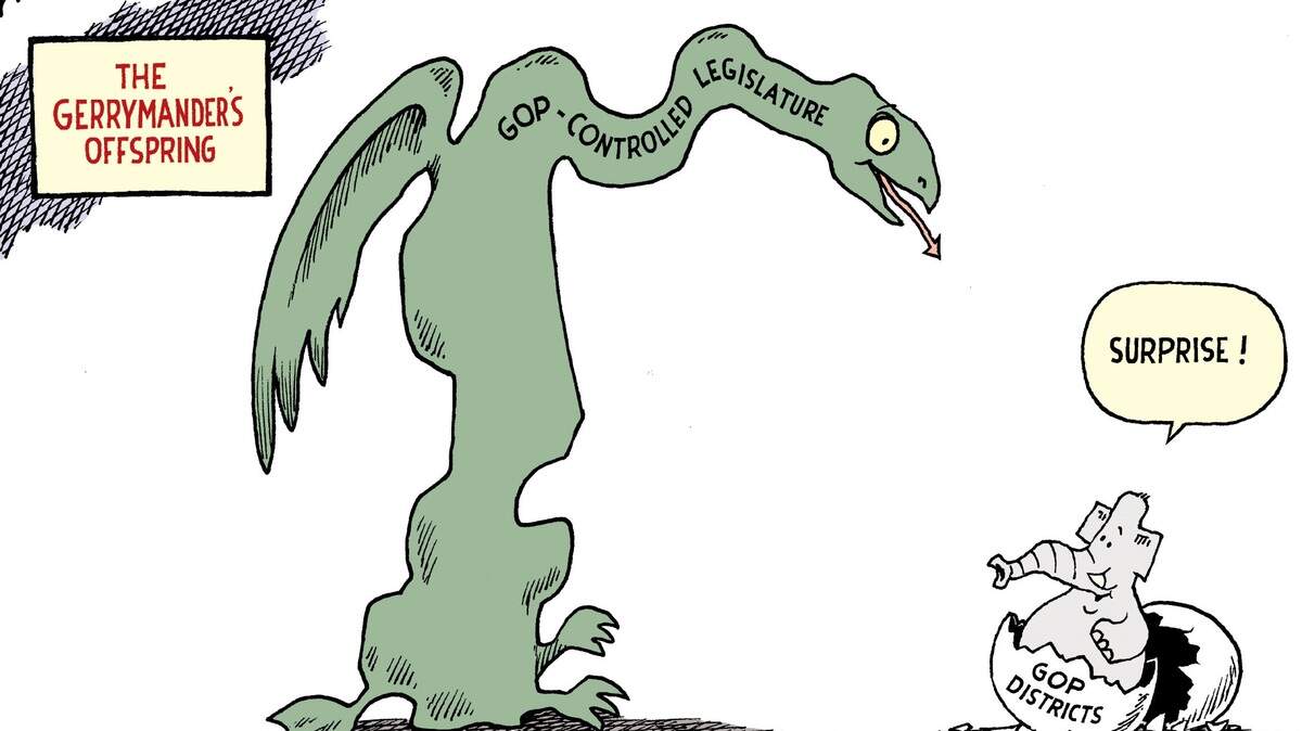 Editorial cartoon by Robert Ariail